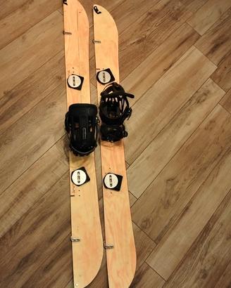 tavola split board nitro nomad scarponi e rampant