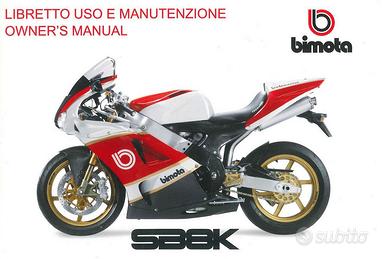 Libretto Uso e Manutenzione Bimota SB8K