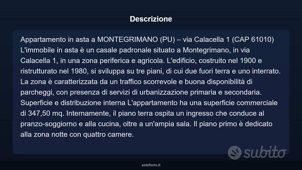 Appartamento – Monte Cerignone, Ca' Vico - Vista 5