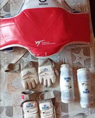 Protezioni taekwondo