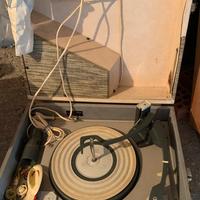 Fonovaligia Vintage RCA giradischi valigetta