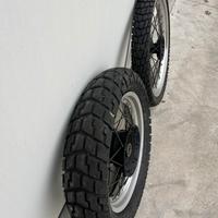 Cerchi con gomme Honda XL 600 RM LM