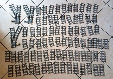 Lego lotto 80 Binari Rotaie originali