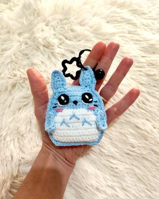 Portachiavi Totoro all'uncinetto 