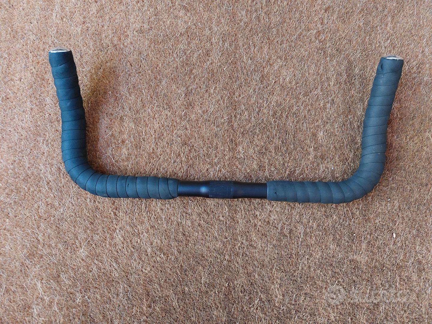 MANUBRIO BULL HORN con NASTRO e TAPPI nuovo
