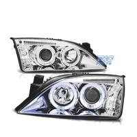 FARI FORD MONDEO MK3 00-07 ANGEL EYES FONDO CROMAT