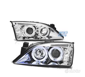 FARI FORD MONDEO MK3 00-07 ANGEL EYES FONDO CROMAT