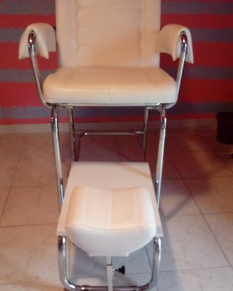 Poltrona pedicure.