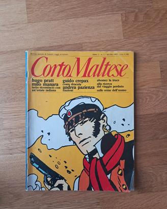 RIVISTA CORTO MALTESE Hugo pratt