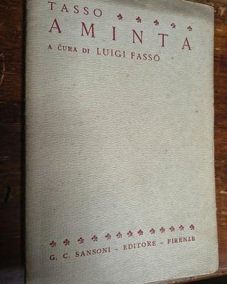 Libro Aminta di Torquato Tasso. Terza Edizione