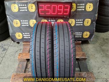 2 GOMME USATE 205 75 15C PER FURGONE