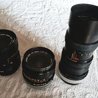 Set obiettivi FD per Canon