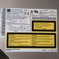 DVD ROM DRIVE Toshiba modello SD-C2512 x tablet