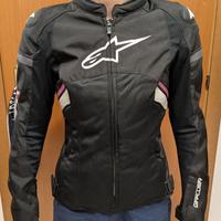 Giubbotto moto donna Alpinestars STELLA fucsia XS
