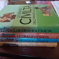 Le grandi civiltà Editore Rizzoli 4 Volumi