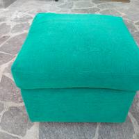 Puffo con ruote sfoderabile 