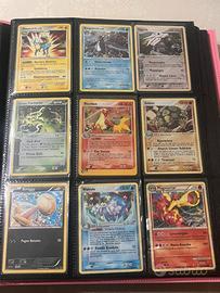 Lotto 9 carte pokemon holo