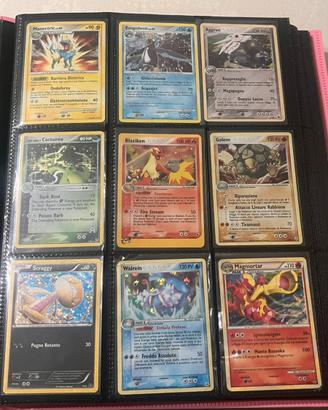Lotto 9 carte pokemon holo