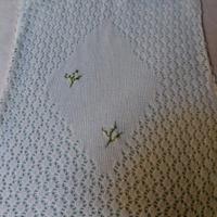 copertina da culla fatta a mano