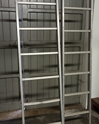 Scala 2 pezzi allungabile estendibile