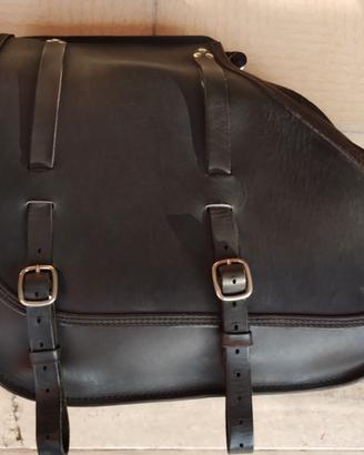 Borsa ends cuoio x Harley Davidson 