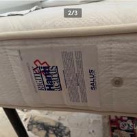 Materasso e rete matrimoniale