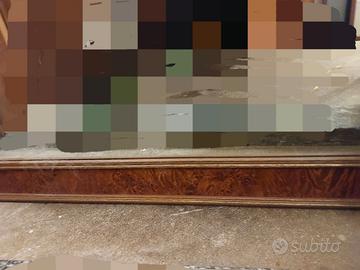 Specchio radica di noce