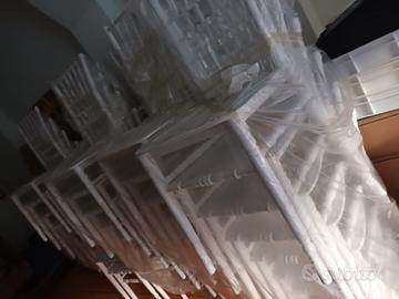 10 tavoli con sedie nuovi