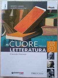 Libro 'Al cuore della letteratura 5'