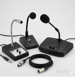  Stock materiale microfonico  audio Monacor  