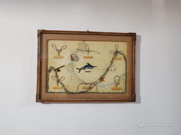 Quadro con nodi marinari