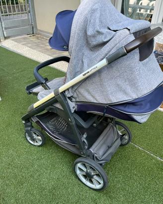 Inglesina aptica system quattro blu e grigio