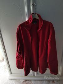 Giacca Lotto Originale Uomo/Unisex Taglia L Rossa
