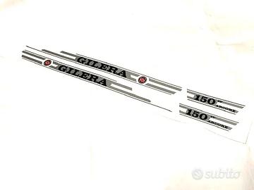 ADESIVI COMPATIBILE GILERA ARCORE 150 GRIGIO NERO