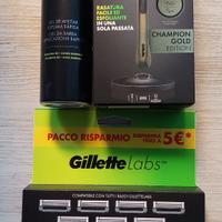 Kit rasatura GiletteLabs TRIS NUOVI