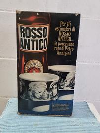 Confezione Originale Nuova ROSSO ANTICO + 2 Tazze