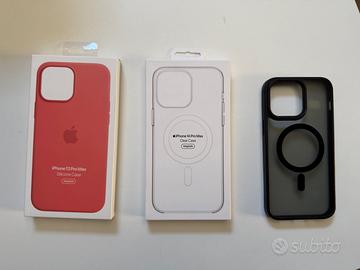 Lotto 3 Cover per iPhone 13 e 14 Pro Max