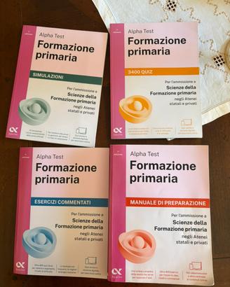 Alpha test scienza formazione primaria