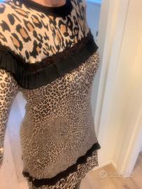 Abito Twin Set leopardato