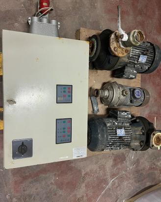 Pompe Lowara e Quadro elettrico