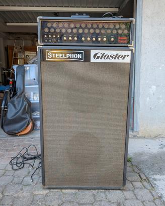 Steelphon Gloster vintage testata  cassa valvolare