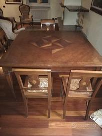 Tavolo con sedie Faber Mobili