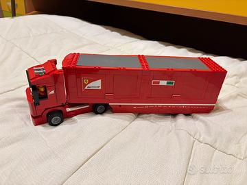 Lego camion ferrari f1
