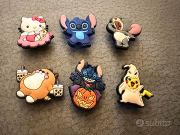 🎨 Set 6 Charms per Crocs e Zoccoli – Hello Kitty,