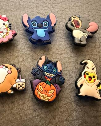 🎨 Set 6 Charms per Crocs e Zoccoli – Hello Kitty,