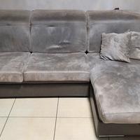 Divano letto con sceslong