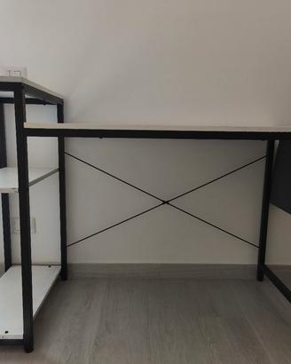 Scrivania Tomasucci ferro e legno 