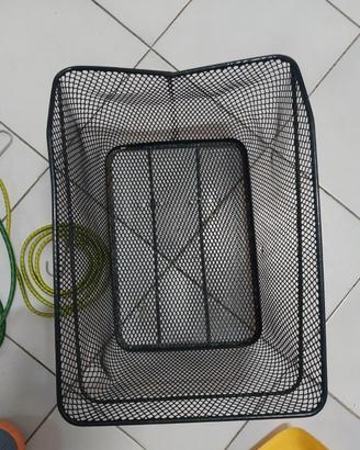 cestino bici e cinghie 