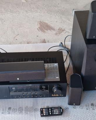 Home theater Yamaha RX-V363 amplificatore CD Phono