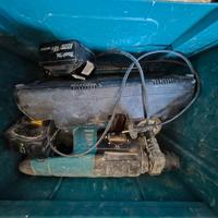 Martello tassellatore con base ricarica batterie